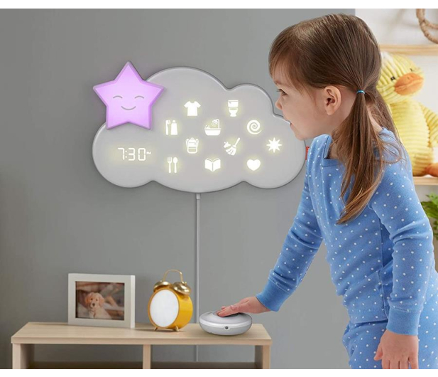 Fisher-Price Lumalou Chmurka Uspokajacz i asystent na noc i dzień - 1016370 - zdjęcie 3